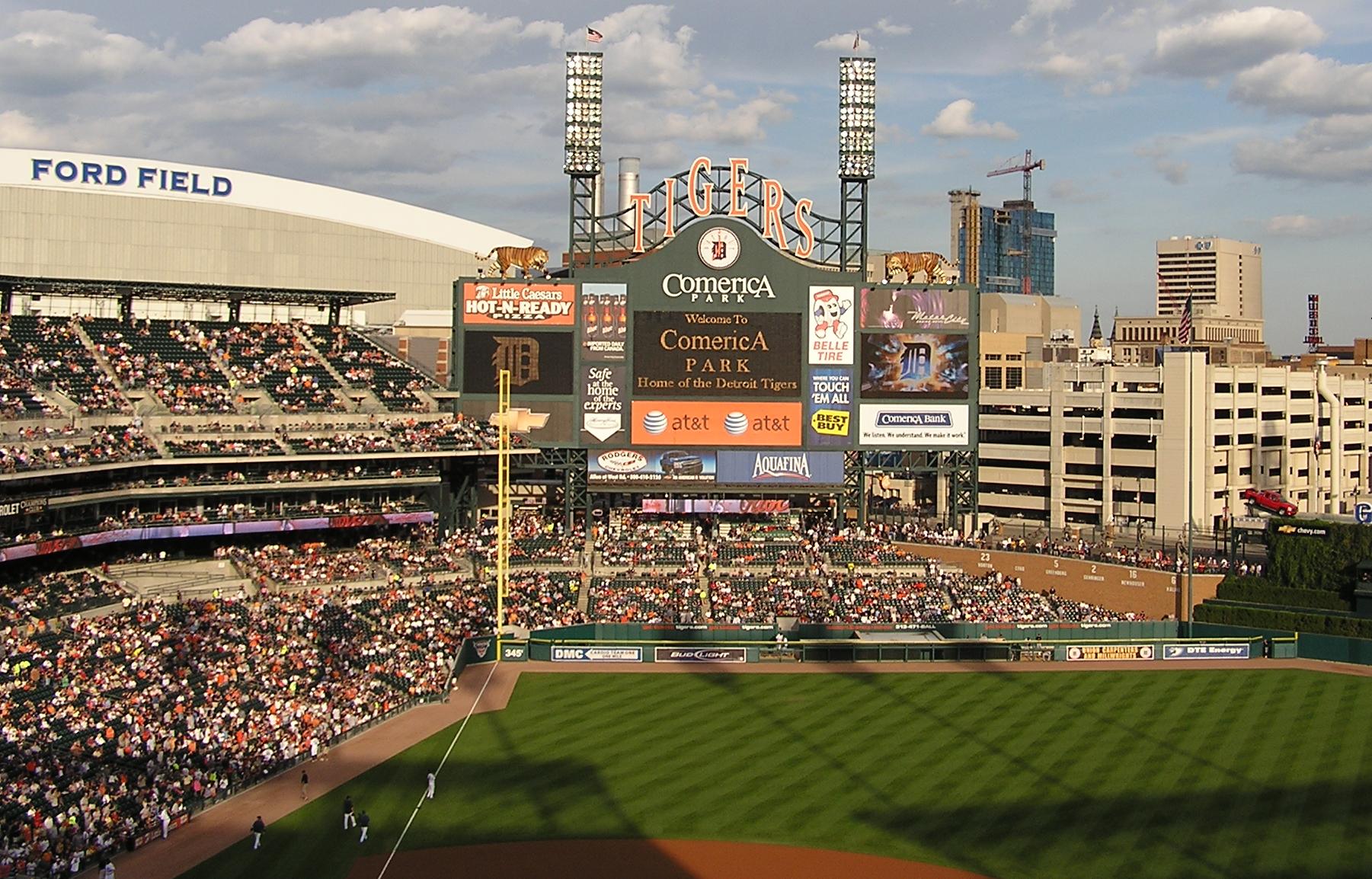 Welcome to Comerica Park - Detroit, Mi