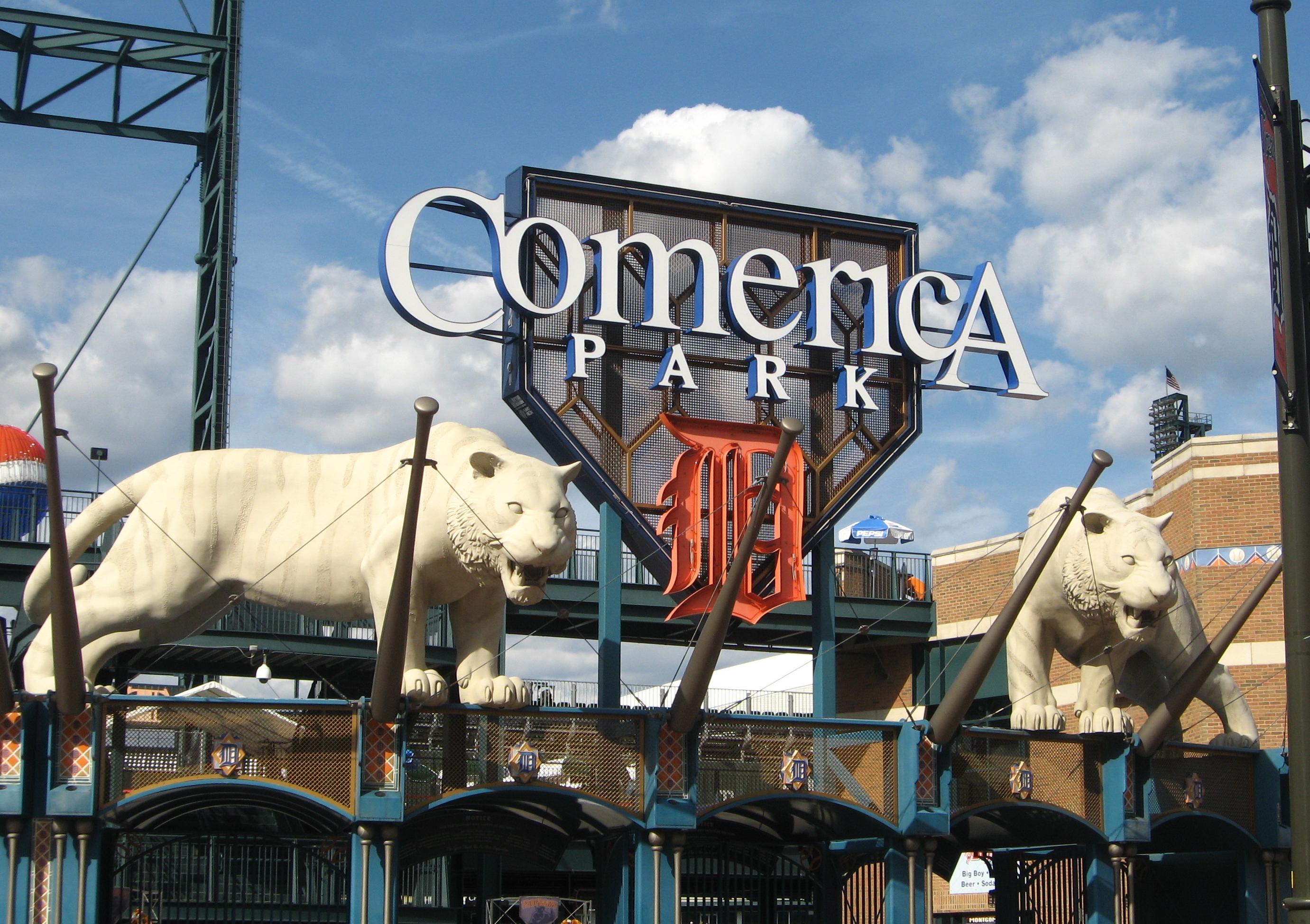 Comerica Park, Detroit Michigan