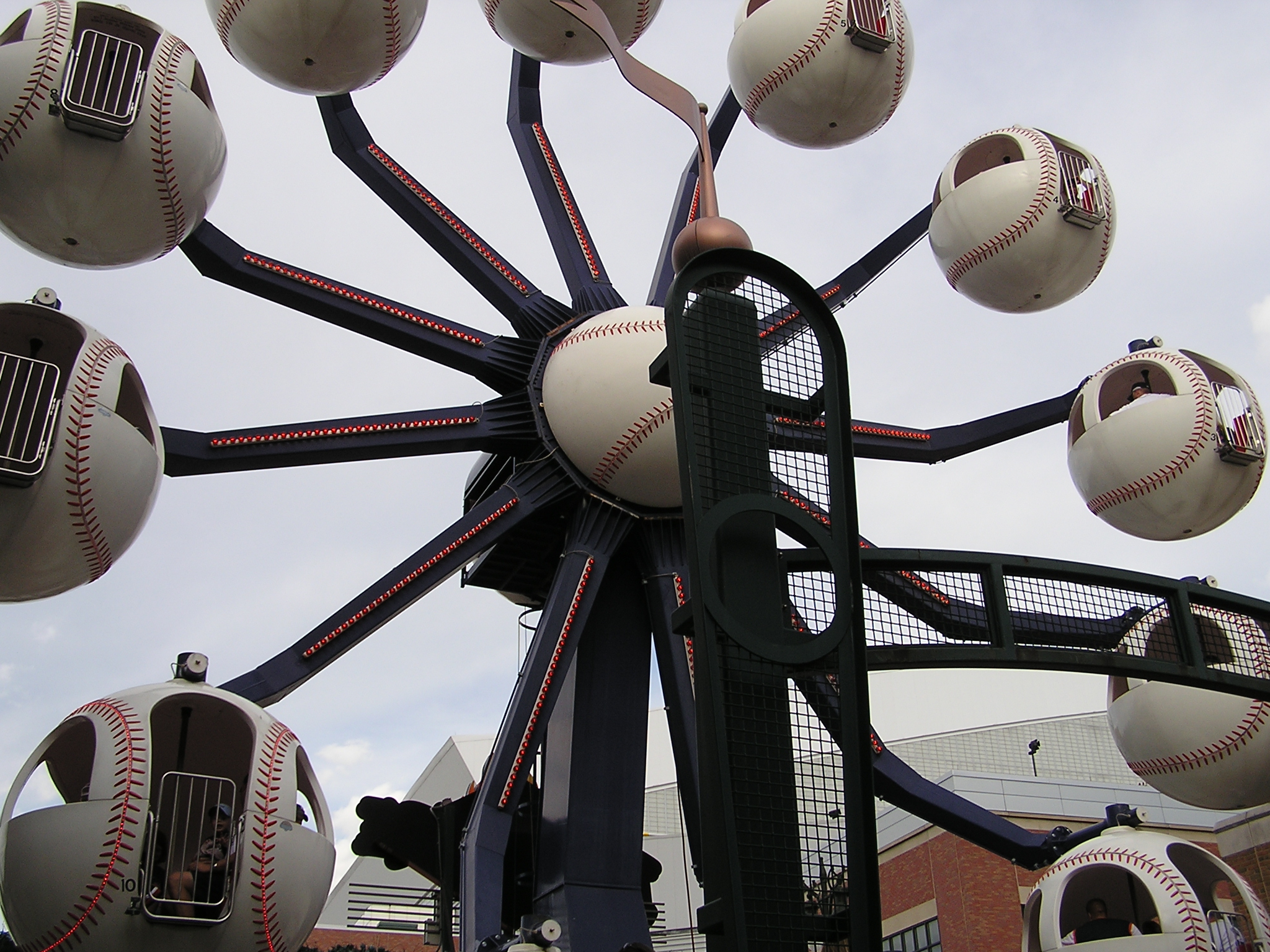 The Ferris Wheel, Comerica Park, Detroit. Mi