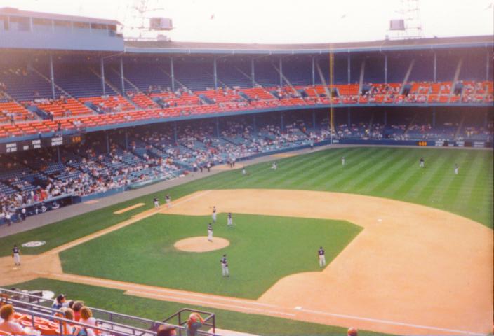 Another view from 1st base - Tiger Stadium