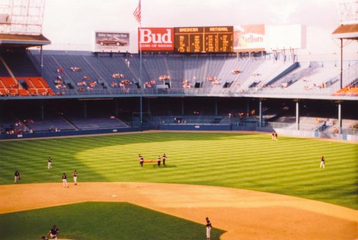 The Scoreboard straight away - Tiger Stadium