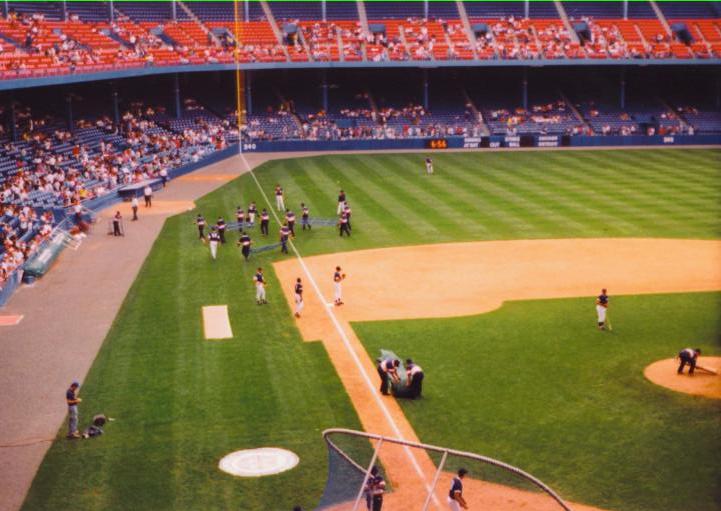 Looking towards LF - Tiger Stadium